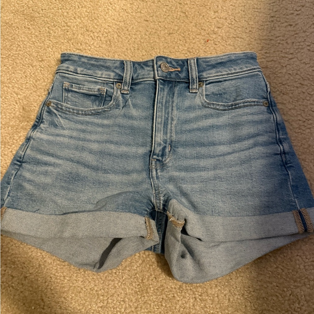 American Eagle Outfitters Light Blue Jean Shorts